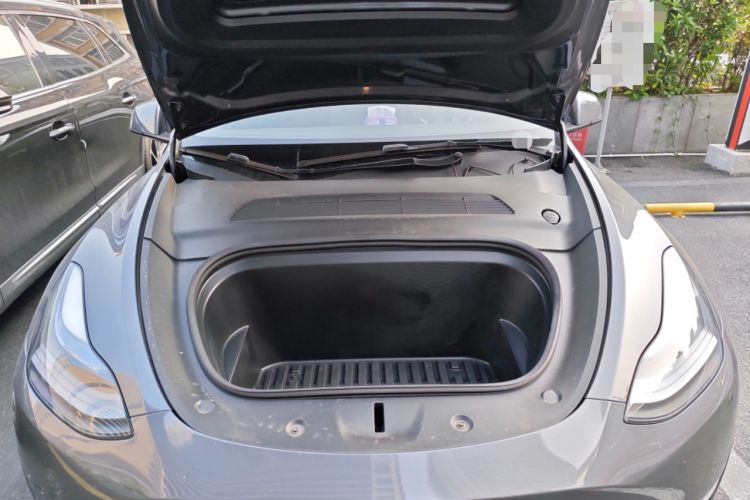 Used Tesla Model Y 2022 Long-Range All-Wheel-Drive Version Engine Bay