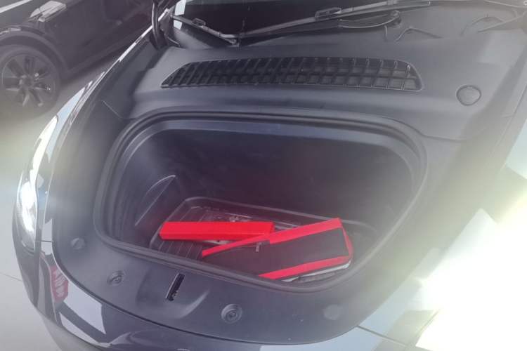Used Tesla Model Y 2022 Revised Version Rear-Wheel Drive Engine Bay