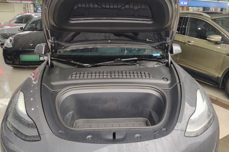 Used Tesla Model Y 2022 Revised Version Rear-Wheel Drive Engine Bay