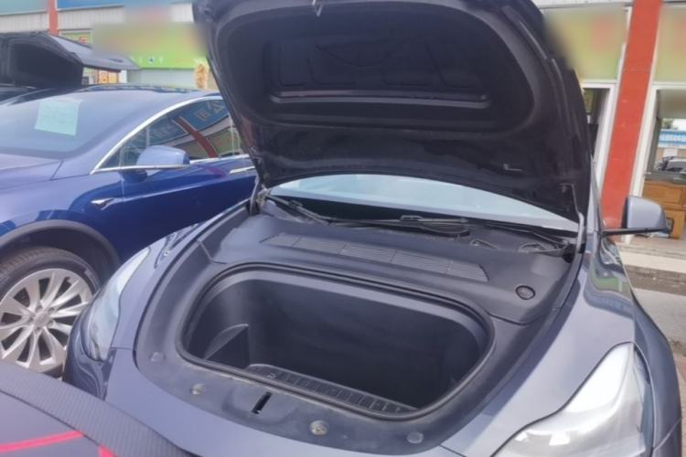 Used Tesla Model Y 2022 Revised Version Rear-Wheel Drive Engine Bay