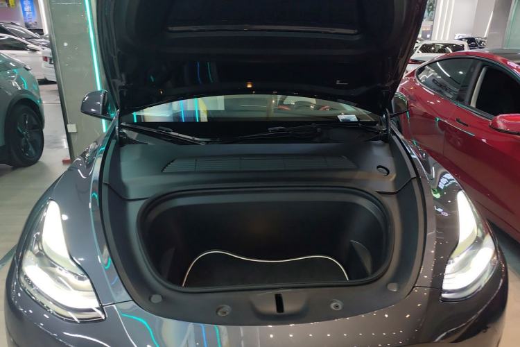 Used Tesla Model Y 2022 Revised Version Rear-Wheel Drive Engine Bay