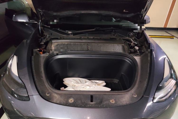 Used Tesla Model Y 2022 Revised Version Rear-Wheel Drive Engine Bay