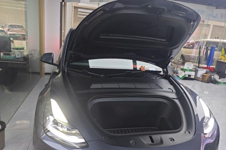 Used Tesla Model Y 2022 Revised Version Rear-Wheel Drive Engine Bay