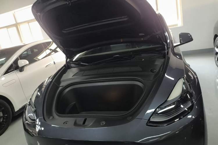 Used Tesla Model Y 2022 Long-Range All-Wheel-Drive Version Engine Bay