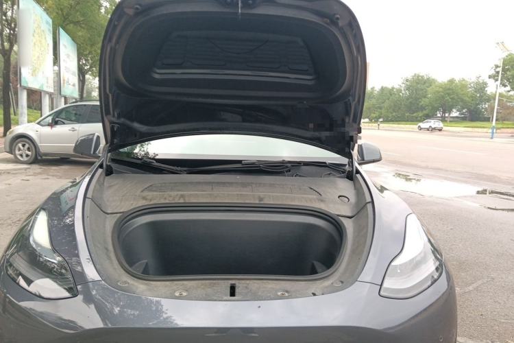 Used Tesla Model Y 2022 Revised Version Rear-Wheel Drive Engine Bay