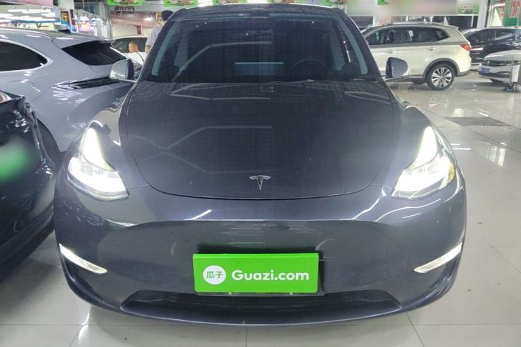 Used Tesla Model Y 2022 Revised Version Long-Range All-Wheel Drive Front