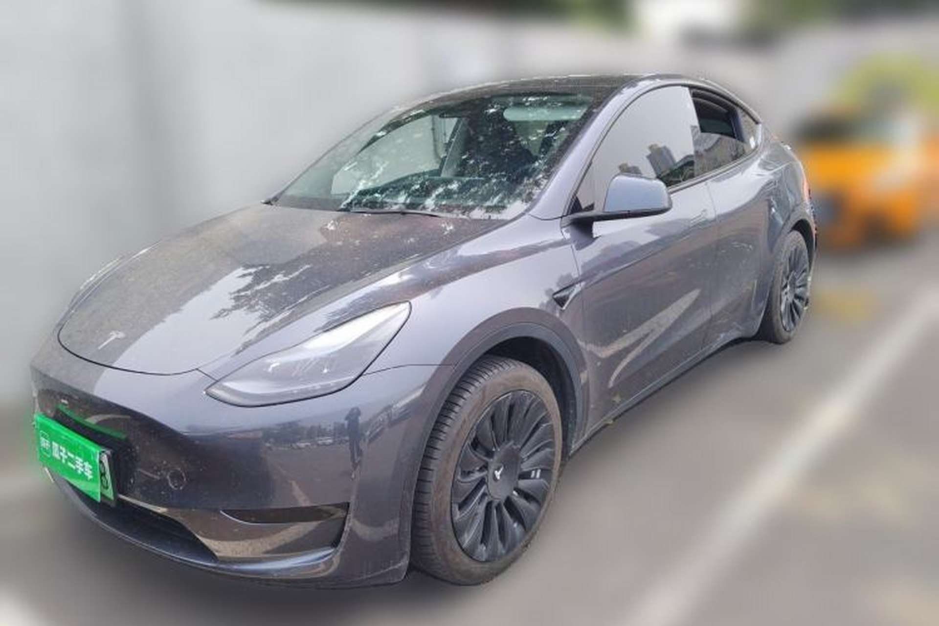 Used Tesla Model Y 2022 Revised Version Rear-Wheel Drive Front Left 45 Deg