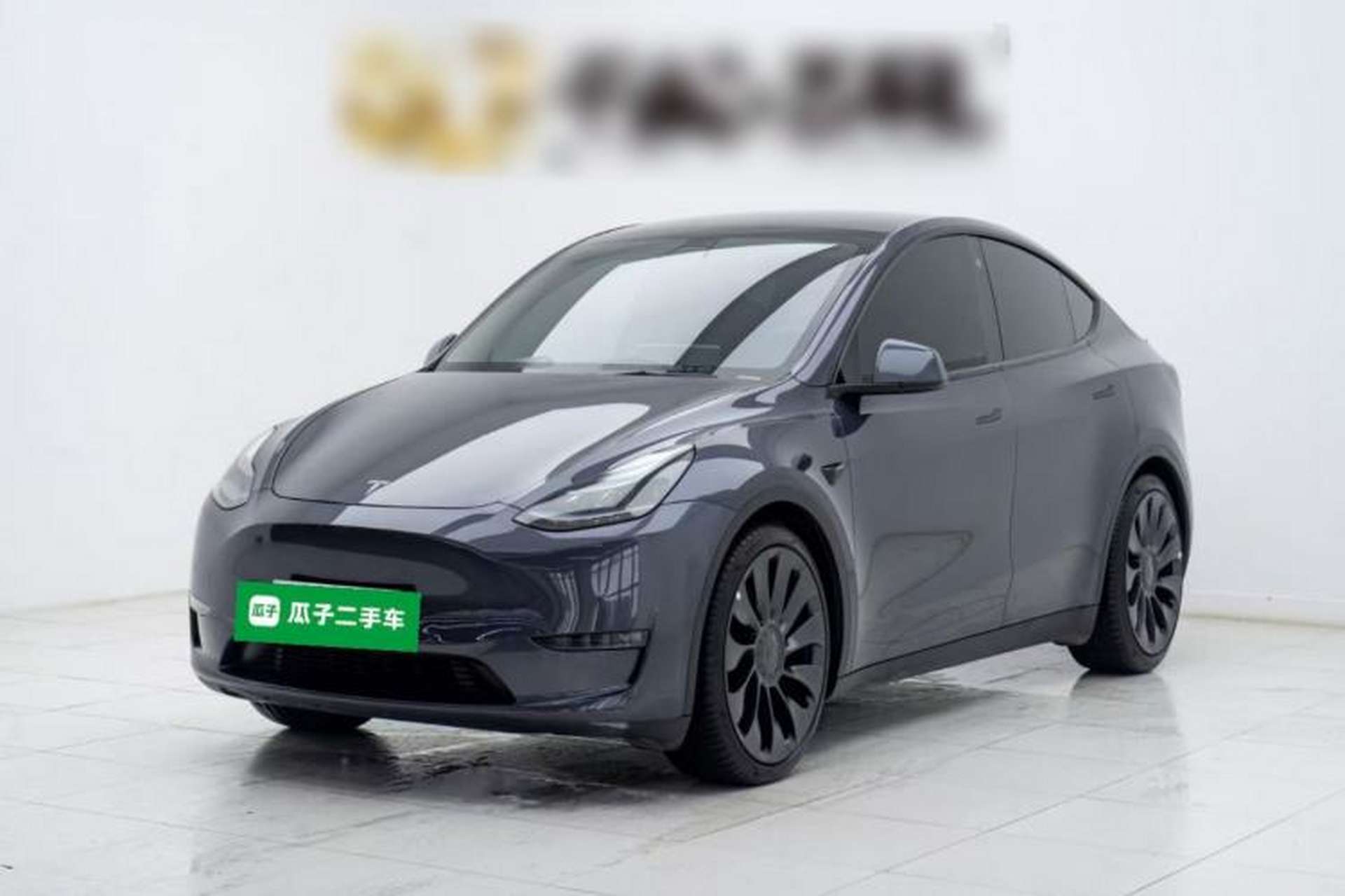 Used Tesla Model Y 2022 Performance High-Performance All-Wheel-Drive Version Front Left 45 Deg