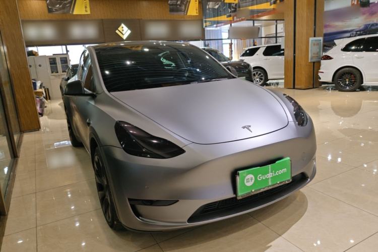 Used Tesla Model Y 2022 Revised Version Rear-Wheel Drive Front Right 45 Deg