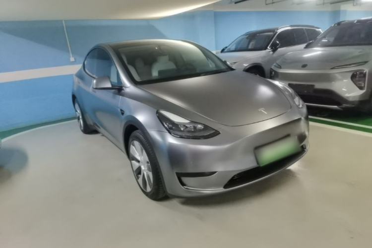 Used Tesla Model Y 2022 Revised Version Rear-Wheel Drive Front Right 45 Deg