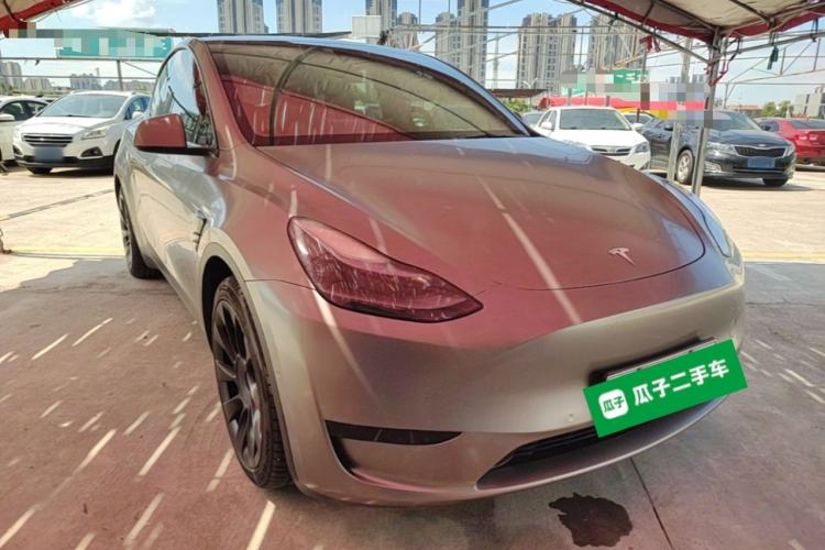 Used Tesla Model Y 2022 Rear-Wheel-Drive Version Front Right 45 Deg