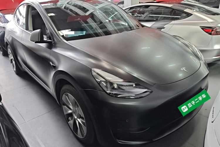 Used Tesla Model Y 2022 Revised Version Rear-Wheel Drive Front Right 45 Deg