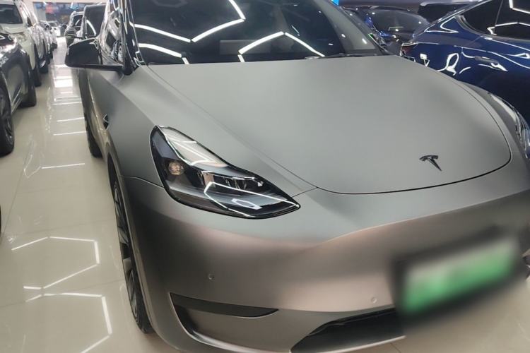 Used Tesla Model Y 2022 Revised Version Rear-Wheel Drive Front Right 45 Deg