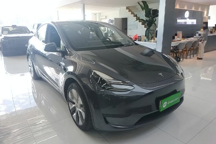 Used Tesla Model Y 2022 Revised Version Rear-Wheel Drive Front Right 45 Deg