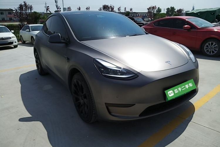 Used Tesla Model Y 2022 Revised Version Rear-Wheel Drive Front Right 45 Deg