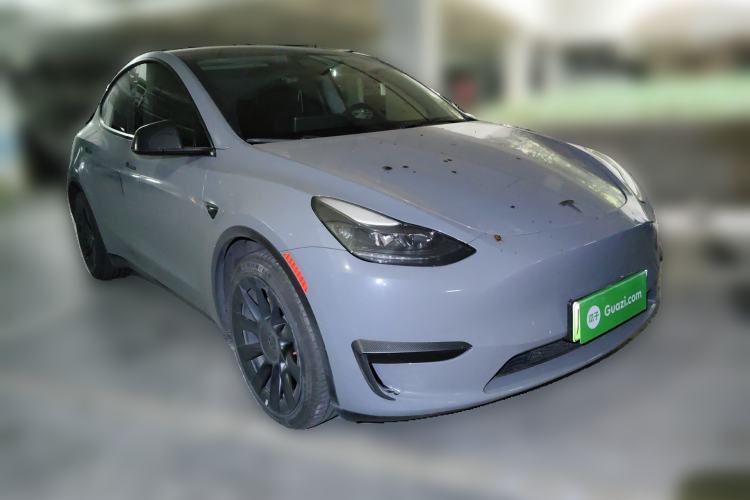 Used Tesla Model Y 2022 Rear-Wheel-Drive Version Front Right 45 Deg