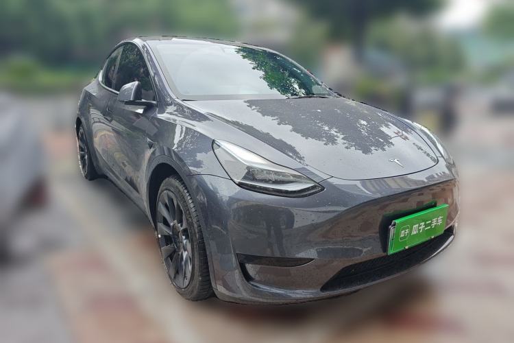 Used Tesla Model Y 2022 Revised Version Rear-Wheel Drive Front Right 45 Deg