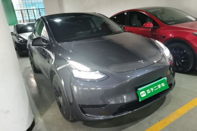 Used Tesla Model Y 2022 Revised Version Rear-Wheel Drive Front Right 45 Deg