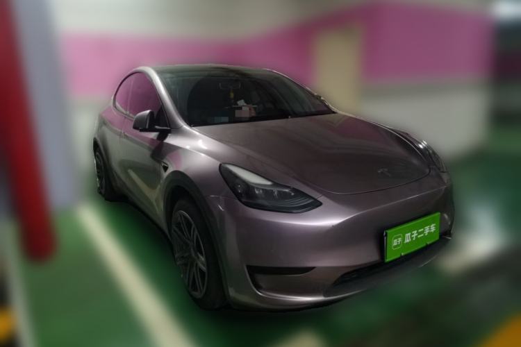 Used Tesla Model Y 2022 Revised Version Rear-Wheel Drive Front Right 45 Deg