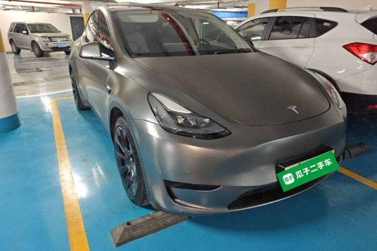 Used Tesla Model Y 2022 Revised Version Rear-Wheel Drive Front Right 45 Deg