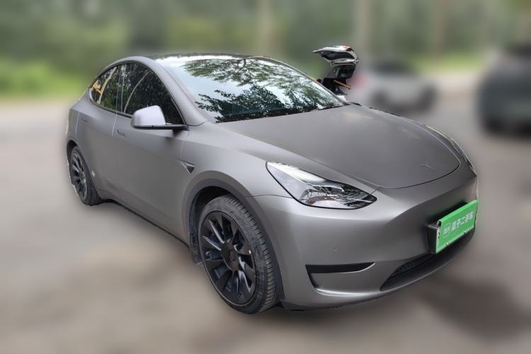 Used Tesla Model Y 2022 Revised Version Rear-Wheel Drive Front Right 45 Deg