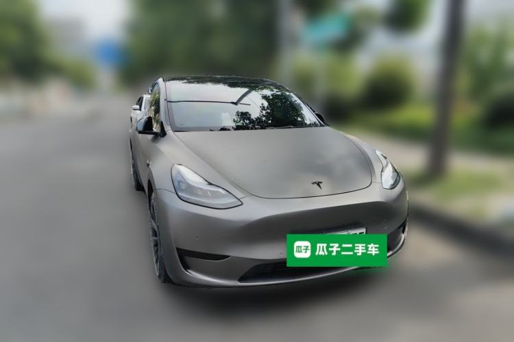 Used Tesla Model Y 2022 Revised Version Rear-Wheel Drive Front Right 45 Deg