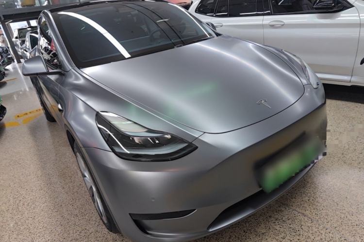 Used Tesla Model Y 2022 Revised Version Rear-Wheel Drive Front Right 45 Deg