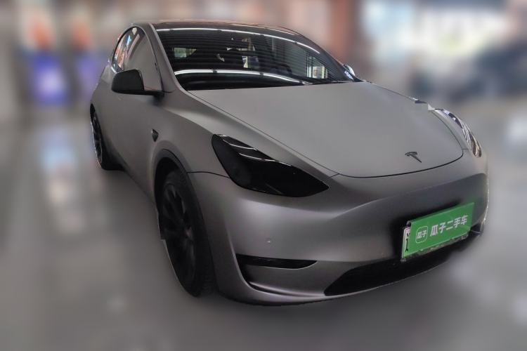 Used Tesla Model Y 2022 Revised Version Rear-Wheel Drive Front Right 45 Deg