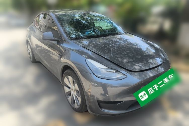 Used Tesla Model Y 2022 Revised Version Rear-Wheel Drive Front Right 45 Deg
