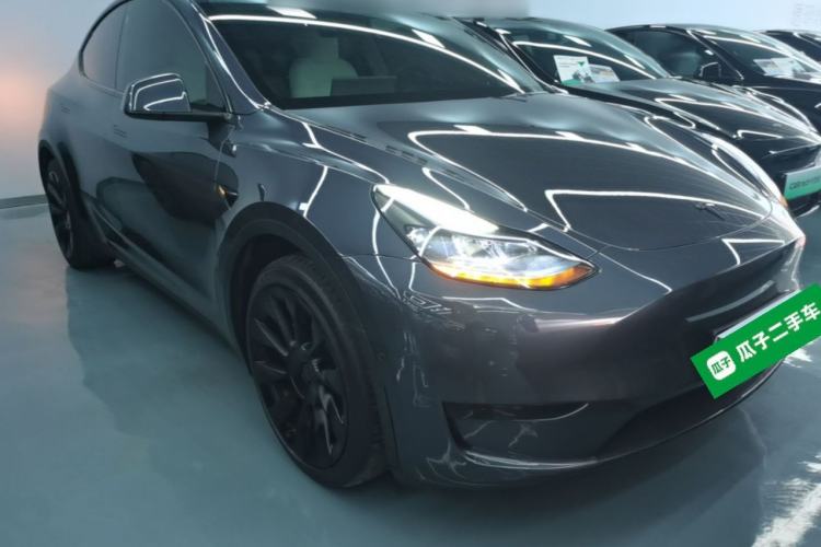 Used Tesla Model Y 2022 Revised Version Rear-Wheel Drive Front Right 45 Deg
