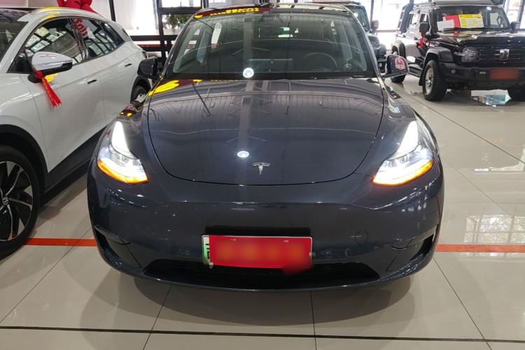 Used Tesla Model Y 2022 Revised Version Long-Range All-Wheel Drive Front