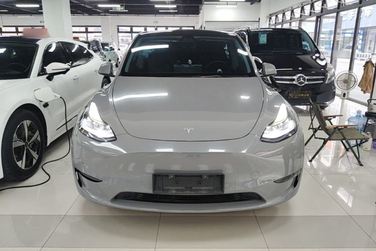 Used Tesla Model Y 2022 Revised Version Long-Range All-Wheel Drive Front