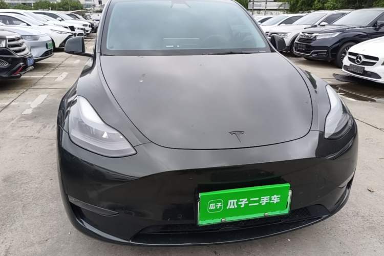 Used Tesla Model Y 2022 Revised Version Long-Range All-Wheel Drive Front