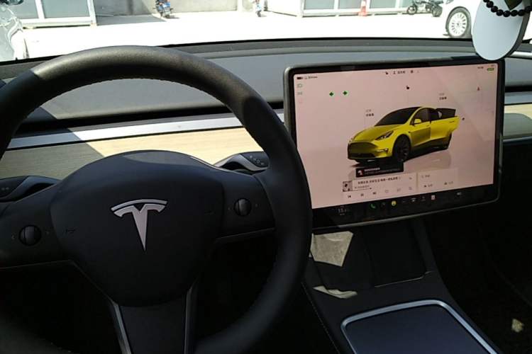 Used Tesla Model Y 2022 Revised Version Rear-Wheel Drive Gear Lever