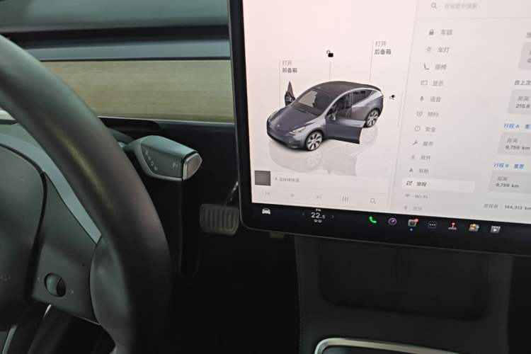 Used Tesla Model Y 2022 Revised Version Rear-Wheel Drive Gear Lever