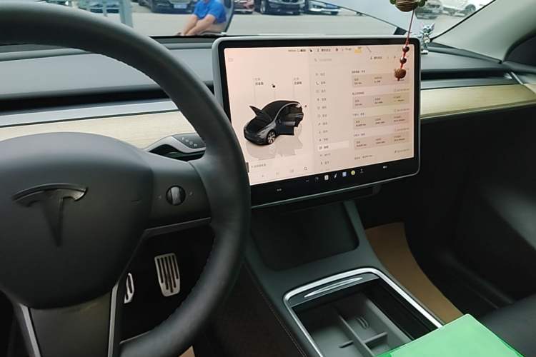 Used Tesla Model Y 2022 Revised Version Rear-Wheel Drive Gear Lever