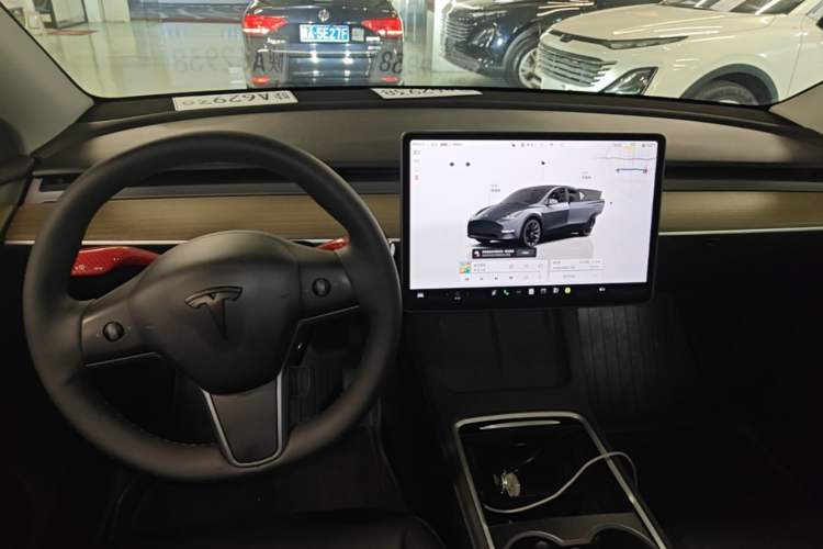 Used Tesla Model Y 2022 Revised Version Rear-Wheel Drive Gear Lever