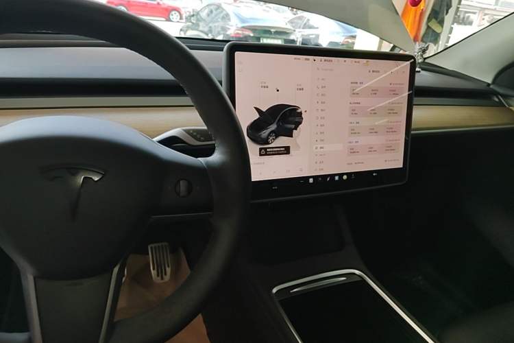 Used Tesla Model Y 2022 Revised Version Rear-Wheel Drive Gear Lever