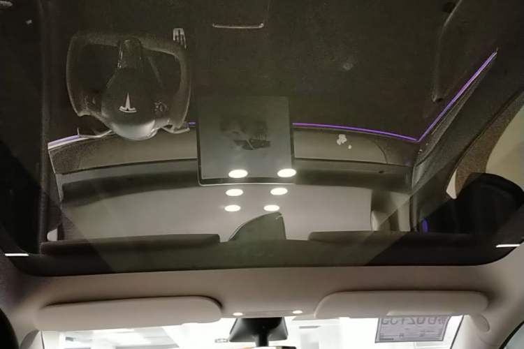 Used Tesla Model Y 2022 Rear-Wheel-Drive Version Headliner