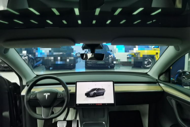 Used Tesla Model Y 2022 Performance High-Performance All-Wheel-Drive Version Headliner