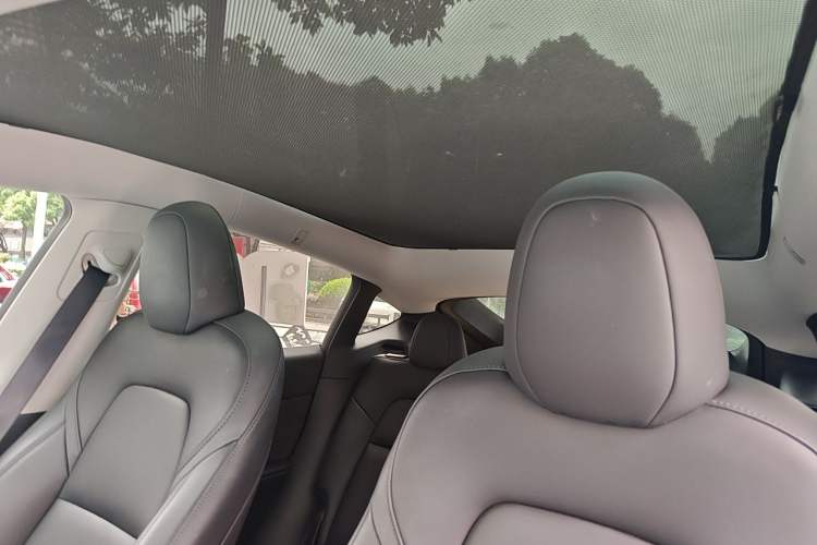 Used Tesla Model Y 2022 Revised Version Rear-Wheel Drive Headliner