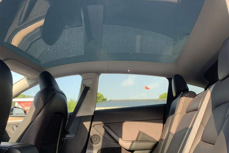 Used Tesla Model Y 2022 Rear-Wheel-Drive Version Headliner
