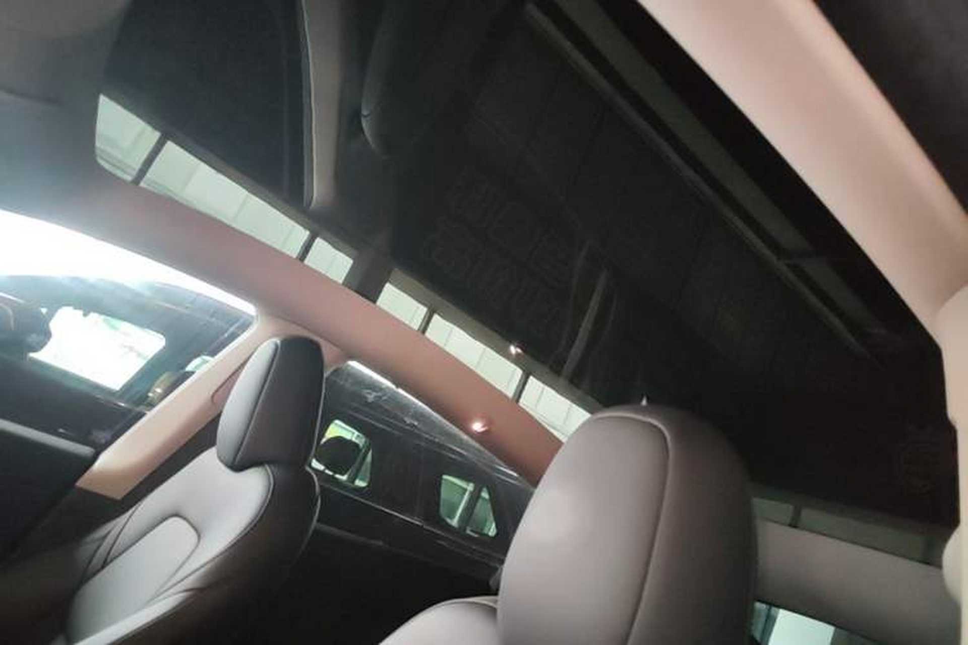Used Tesla Model Y 2022 Revised Version Rear-Wheel Drive Headliner