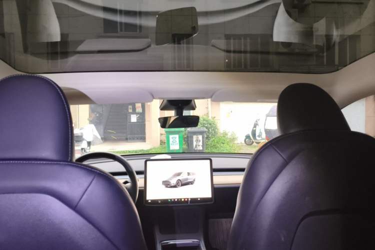 Used Tesla Model Y 2022 Rear-Wheel-Drive Version Headliner