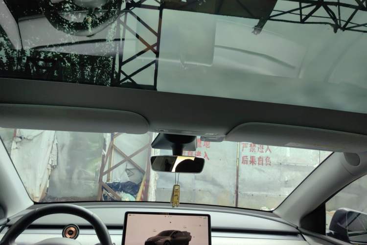 Used Tesla Model Y 2022 Revised Version Rear-Wheel Drive Headliner
