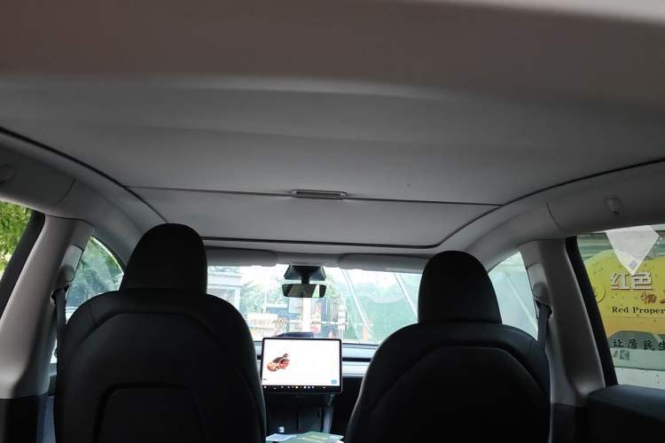 Used Tesla Model Y 2022 Revised Version Rear-Wheel Drive Headliner