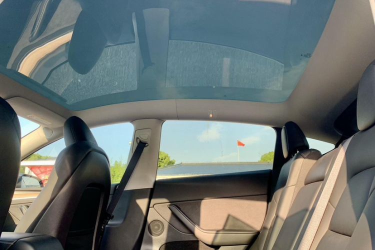 Used Tesla Model Y 2022 Rear-Wheel-Drive Version Headliner