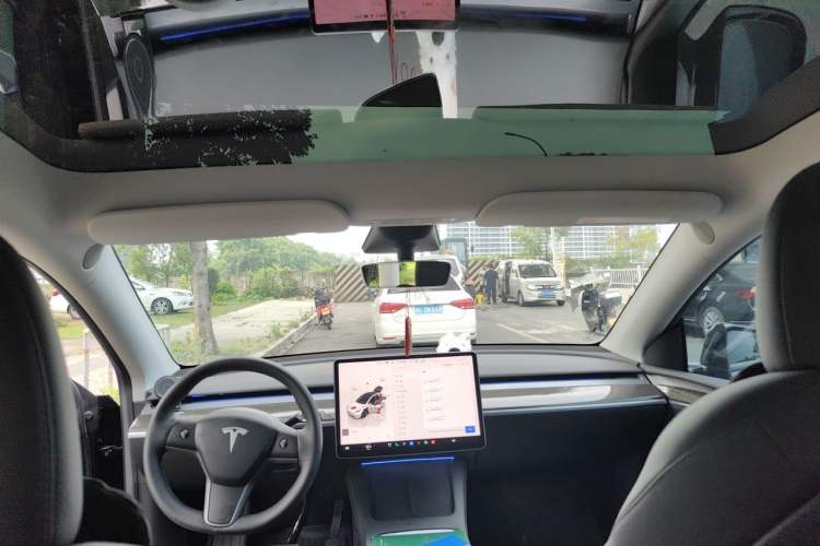 Used Tesla Model Y 2022 Revised Version Rear-Wheel Drive Headliner