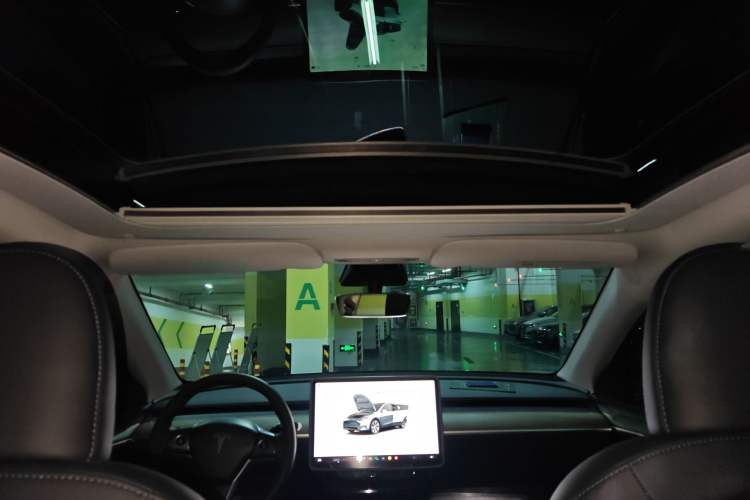 Used Tesla Model Y 2022 Revised Version Rear-Wheel Drive Headliner