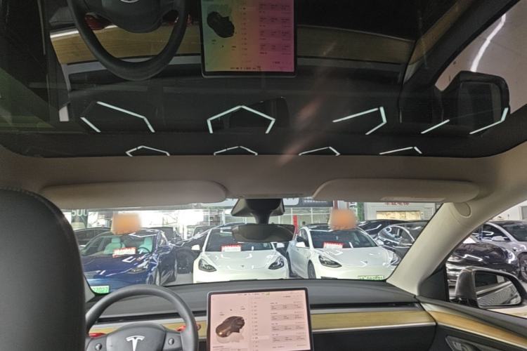 Used Tesla Model Y 2022 Rear-Wheel-Drive Version Headliner